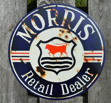 metalen Morris retail dealer bord&nbsp;