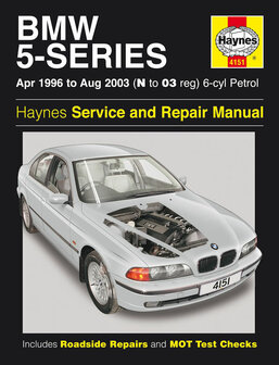 BMW 5 serie [1996-2003] Haynes boek