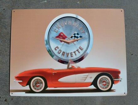 blikken Corvette C1 bord #2