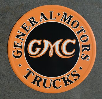 blikken GMC trucks bord