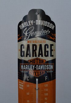 blikken Harley-Davidson garage thermometer