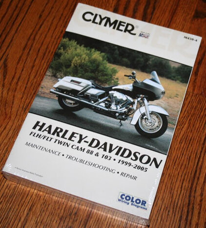  Harley-Davidson FLH/FLT Twin Cam 88 and 103 [1999-2005] Clymer manual