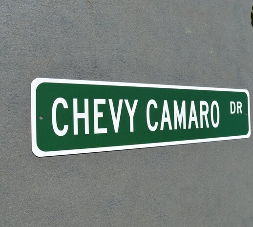 metalen Chevy Camaro dr bord 