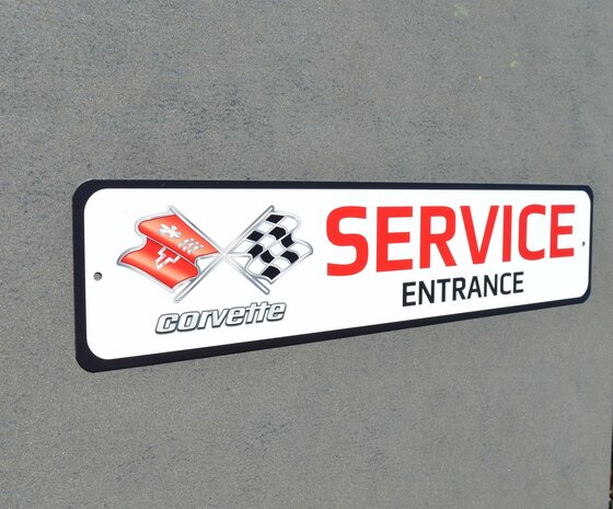 metalen Corvette service entrance bord 