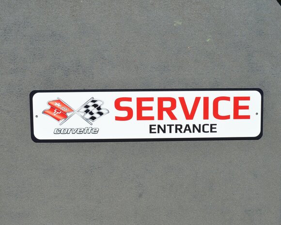 metalen Corvette service entrance bord 