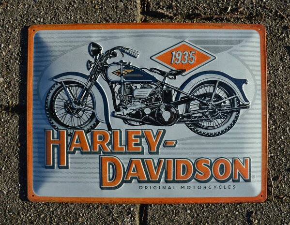blikken Harley 1935 bord 