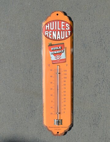 blikken huiles Renault thermometer