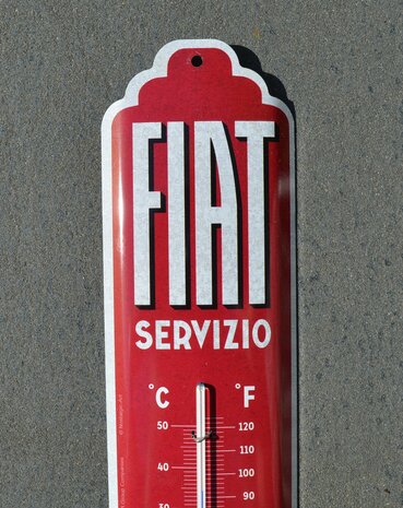 blikken FIAT servizio thermometer