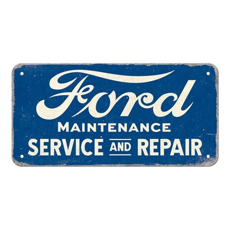 blikken Ford service & repair bord 10x20cm