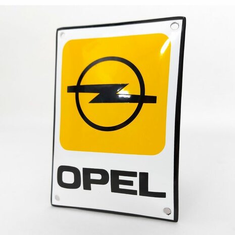 emaille Opel logo bord 