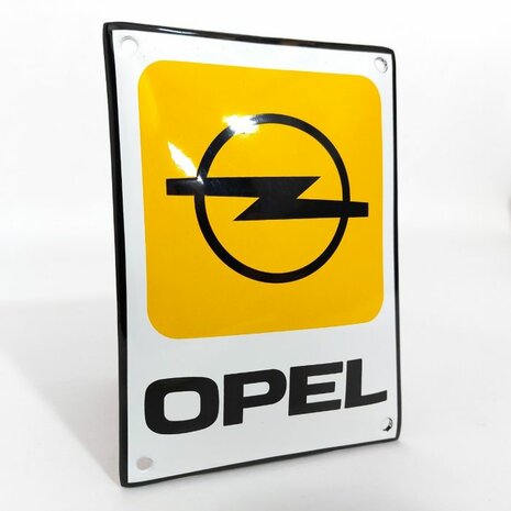 emaille Opel logo bord 