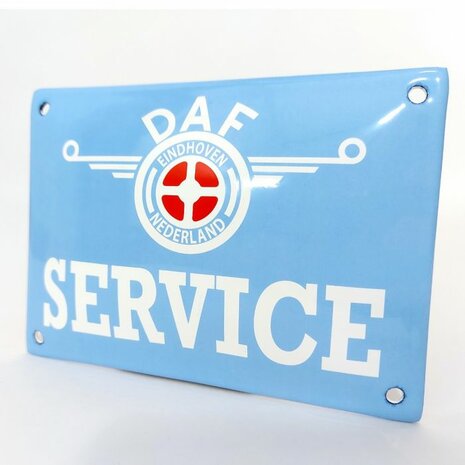 emaille DAF service bord 