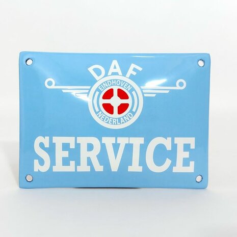 emaille DAF service bord 