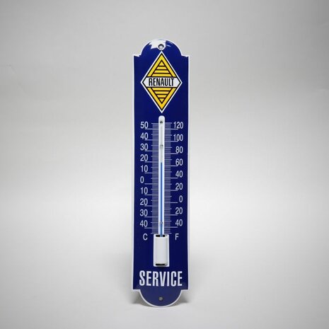 emaille Renault service thermometer