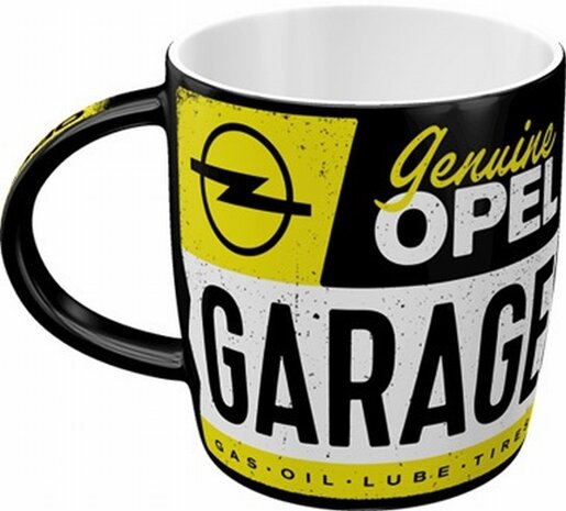 Opel garage mok