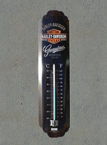 blikken Harley-Davidson genuine thermometer