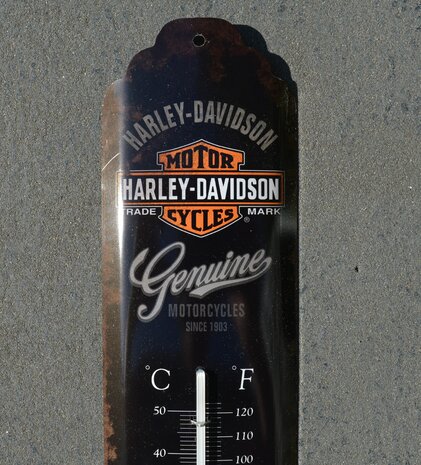 blikken Harley-Davidson genuine thermometer