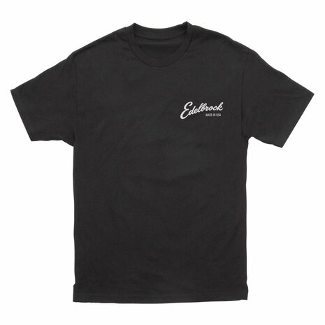 Edelbrock Made in the USA T-Shirt zwart