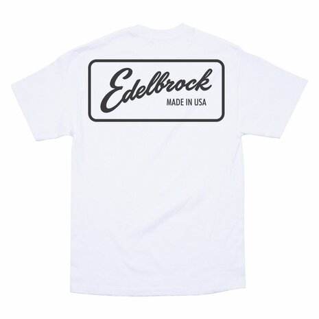 Edelbrock Made in the USA T-Shirt wit